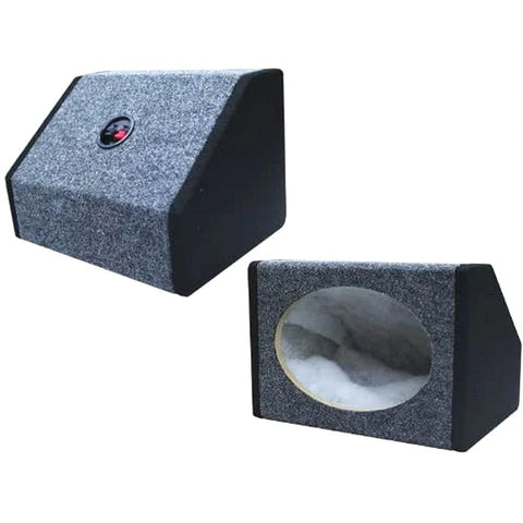 6X9 SPEAKER BOX BLACK / GREY (PAIR)