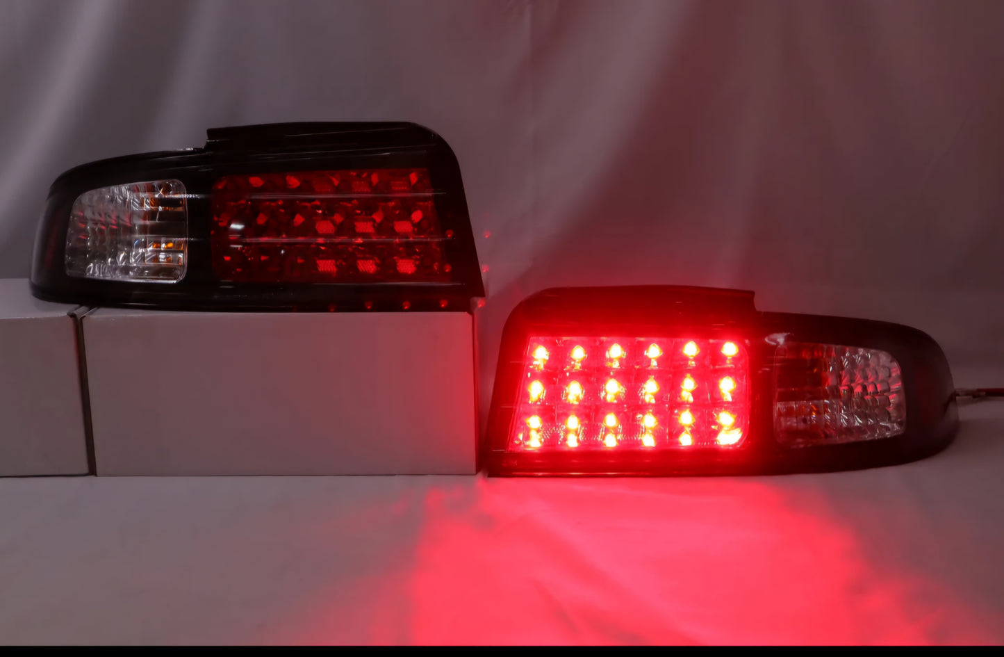 NEW SILVIA S14 240SX 1993-1998 Coupe 2D LED Tail Rear Light BLACK for NISSAN