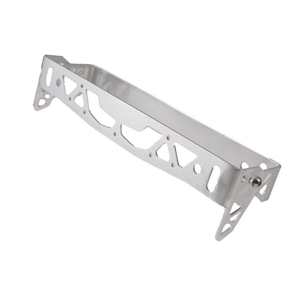 Car License Plate Frame Universal Aluminum Power Racing JDM Styling Rotating Number License Plate Frames Tag Holder Adjustable