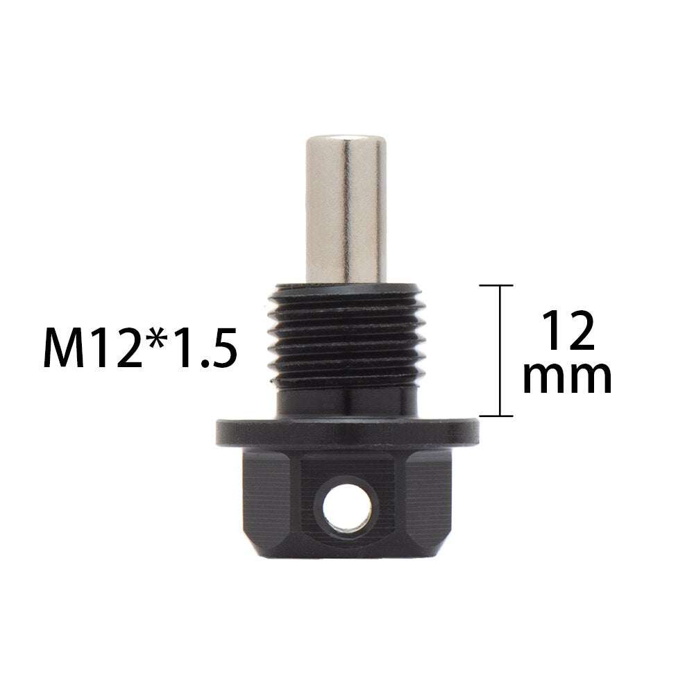 M10*1.25,m10*1.5,M12*1.5,M14*1.5, M14*1.25 Magnetic Oil Sump Nut Drain Oil Plug Screw Oil Drain Magnetic Oil Plug Nut JDM Style