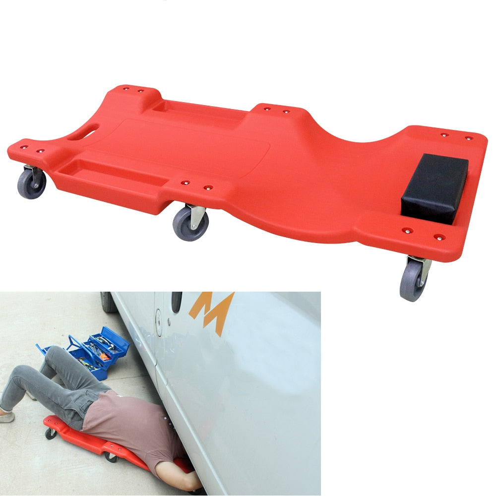 40 inch Car Repair Lying Board With LED Light Skateboard Spare Parts Repair Board Car Vehicle Service Maintenance Tool