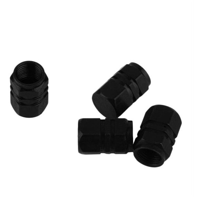 Neon Valve Caps Aluminum Tire Valve Caps Car Wheel Tires Valves Motorcycle Bicycle Tire Valves Stems Tyre Valve Dust Caps